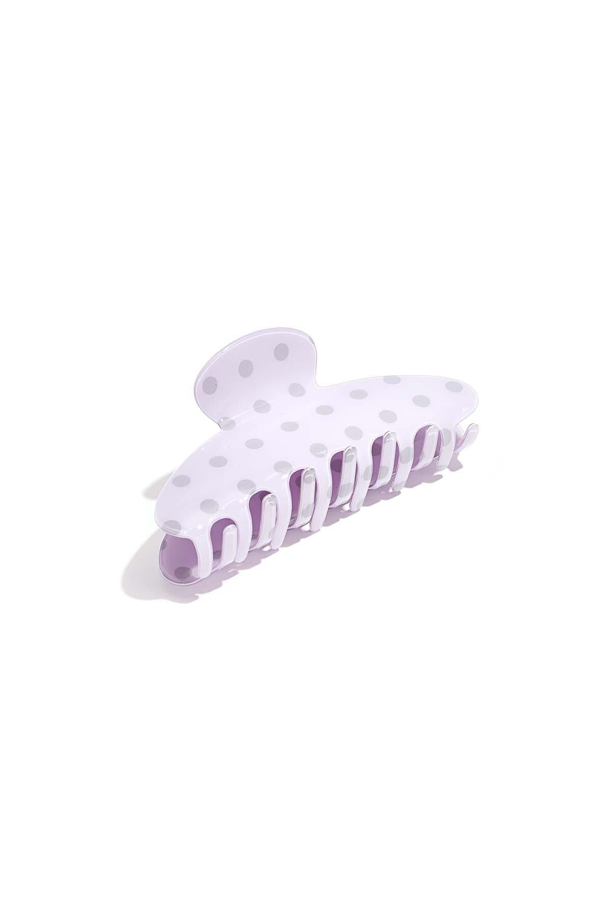 Stylish Polka Dot Hair Claws for Women - Spring/Summer Essentials