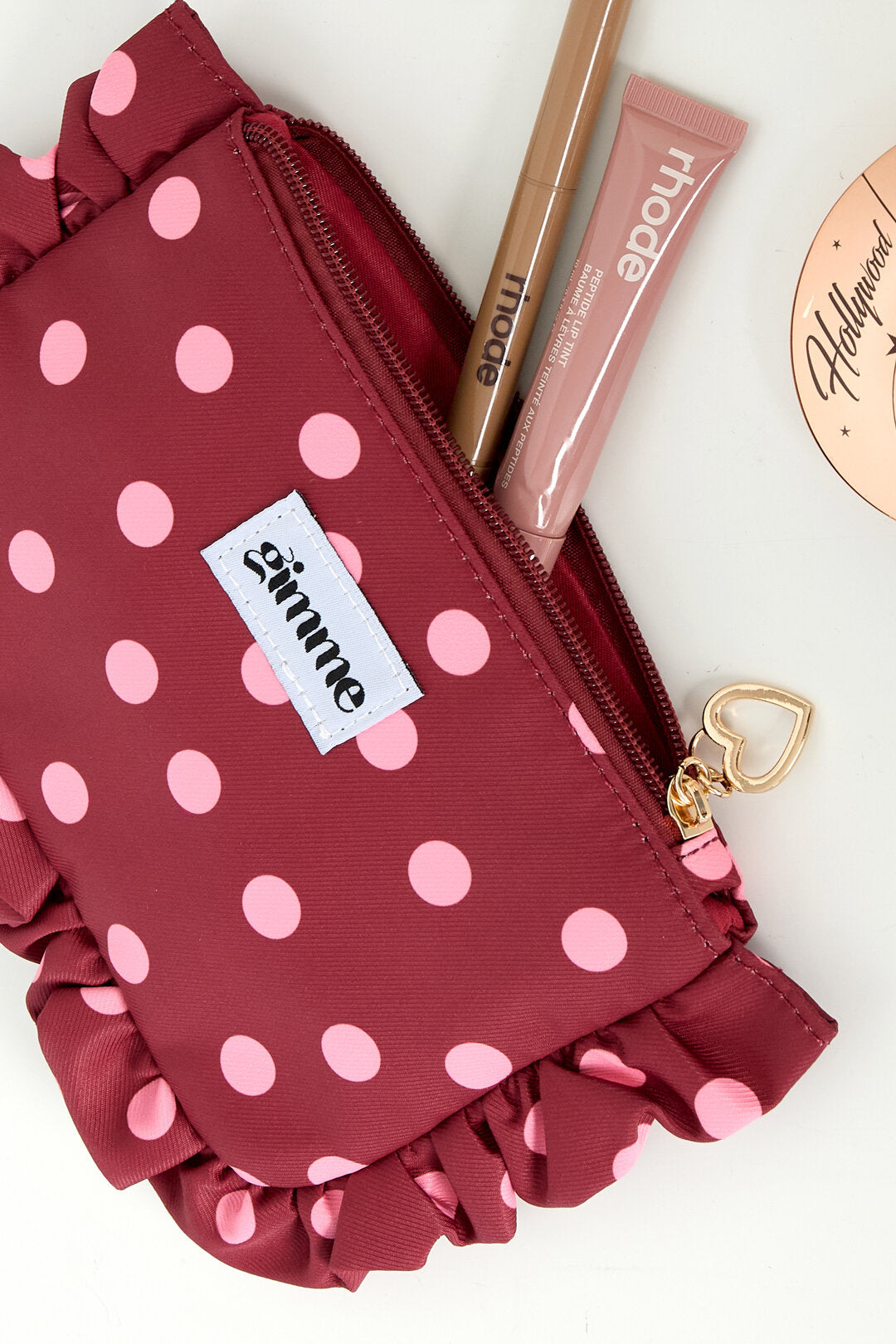 Chic Polka Dot Makeup Bags for Everyday Use