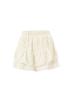 Elegant Spring/Summer Woven Pantskirt - Green, Black, Off-White